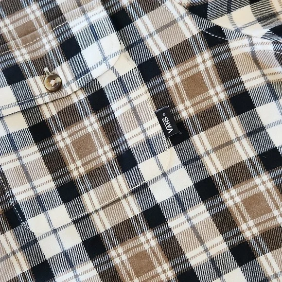 Vans mens flannel button-down - Picture 6 of 6
